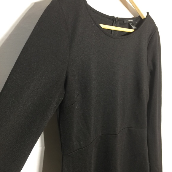 Forever 21 long sleeve jersey mini dress - Picture 2 of 5